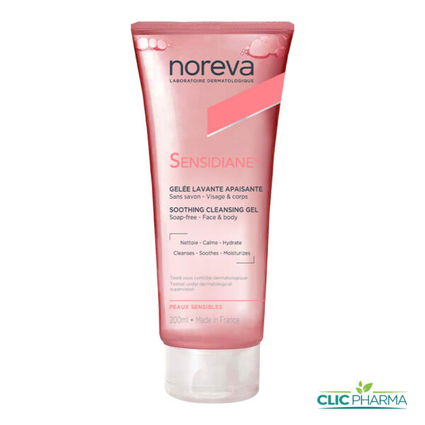 NOREVA SENSIDIANE GELEE LAVANTE APAISANTE 200ML