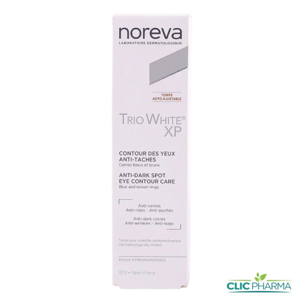 NOREVA TRIO WHITE XP CONTOUR DES YEUX ANTI-TACHES 10ML