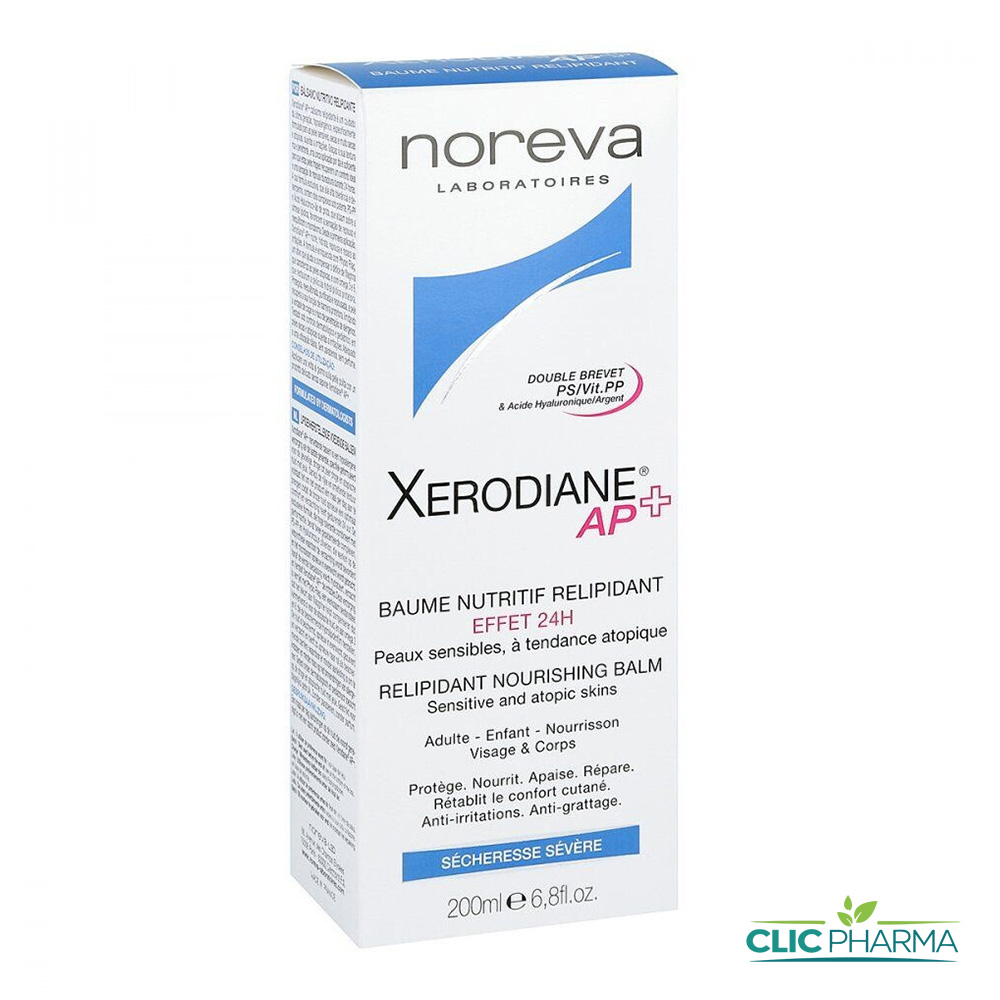 NOREVA XERODIANE AP+ BAUME NUTRITIF VISAGE ET CORPS 200ML