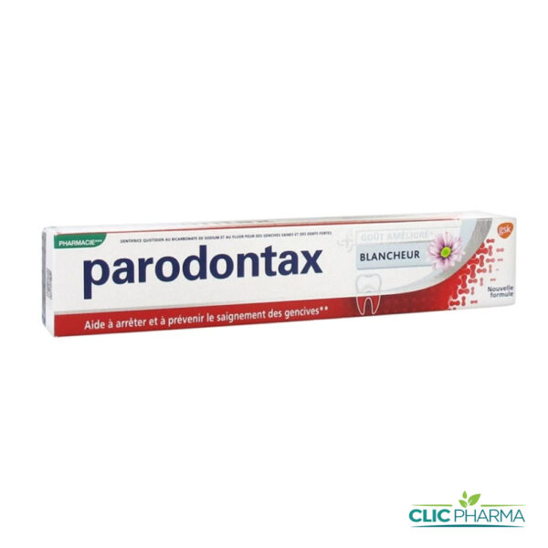 PARODONTAX DENTIFRICE BLANCHEUR 75ML