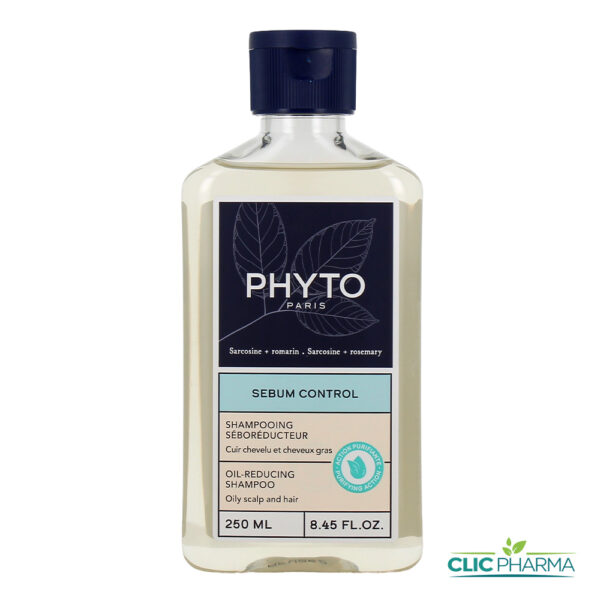 PHYTO SEBUM CONTROL SHAMPOING SEBOREGULATEUR 250ML