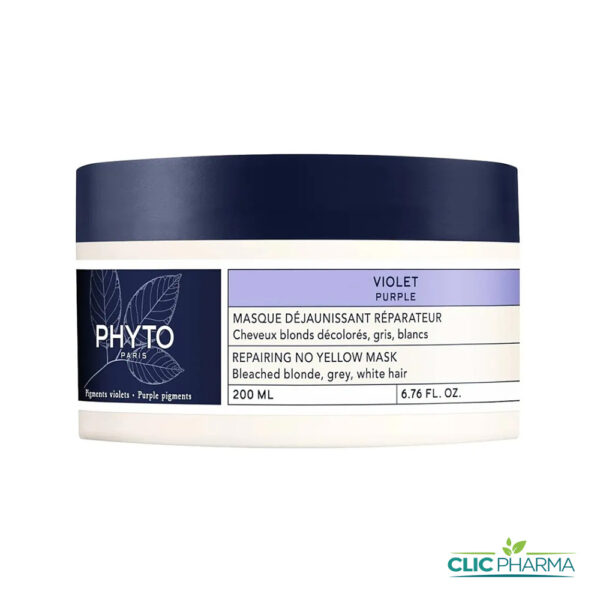 PHYTO VIOLET MASQUE DEJAUNISSANT REPARATEUR 200ML