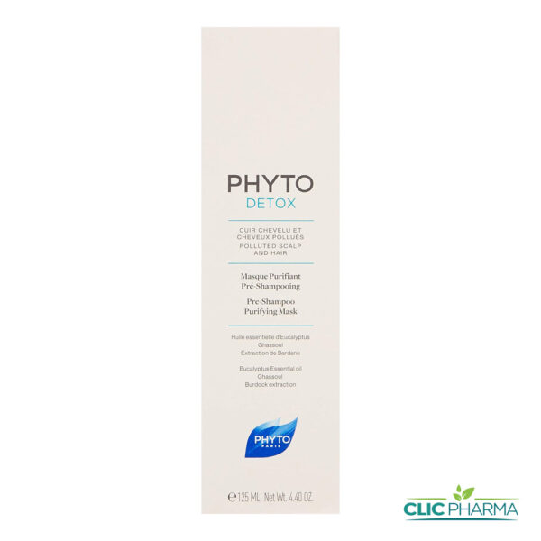 PHYTODETOX MASQUE PURIFIANT PRE-SHAMPOING 125ML