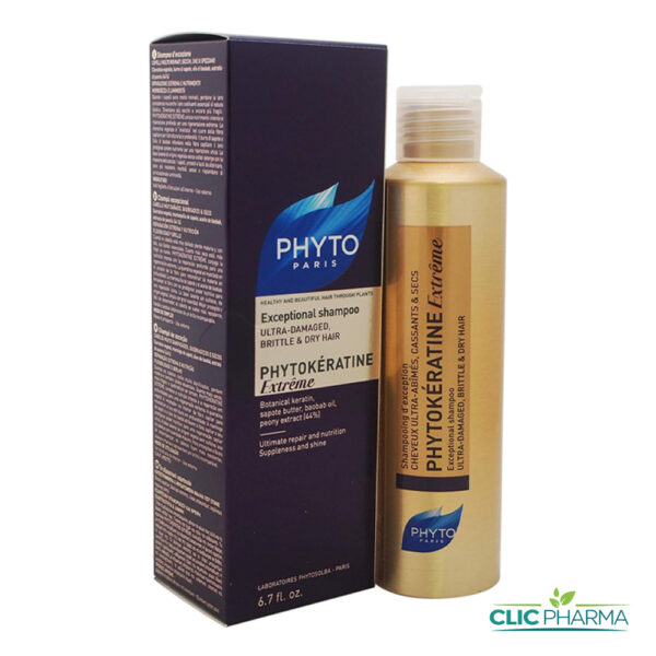 PHYTO PHYTOKERATINE EXTREME SHAMPOING EXCEPTIONNEL 200ML