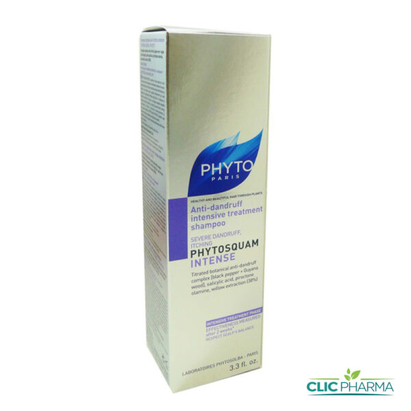 PHYTO PHYTOSQUAM SHAMPOING INTENSE 125ML