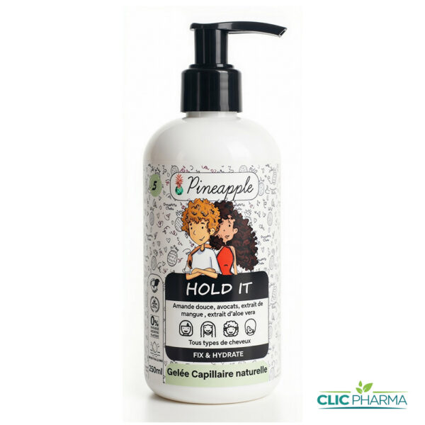 PINEAPPLE GELEE CAPILLAIRE POUR ADULTES "HOLD IT" 250ML