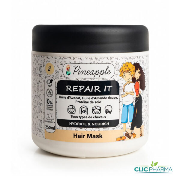 PINEAPPLE HAIR MASQUE CAPILAIRE POUR ADULTES "REPAIR IT" 250ML