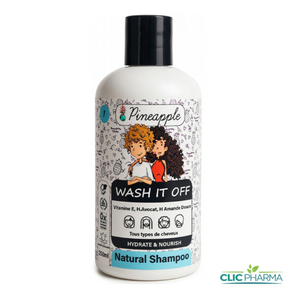 PINEAPPLE SHAMPOING POUR ADULTES "WASH IT OFF" 250ML