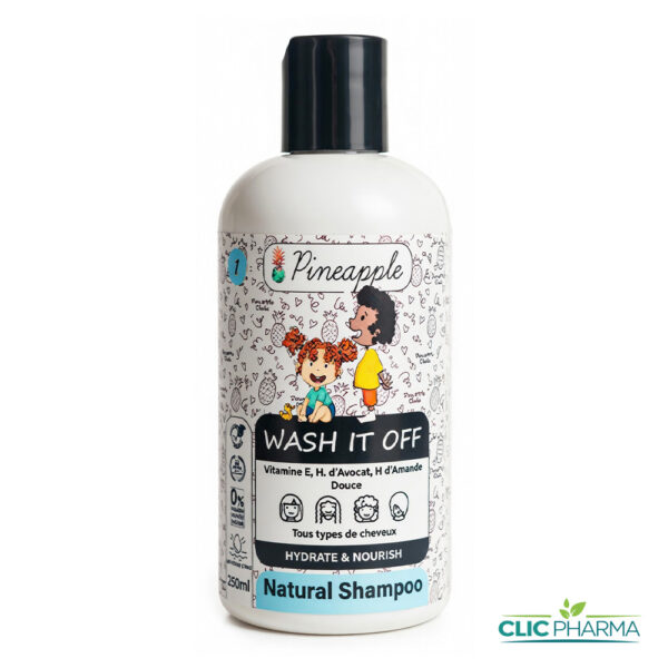 PINEAPPLE SHAMPOING POUR ENFANTS "WASH IT OFF" 250ML