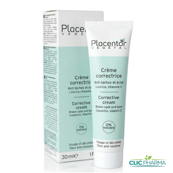 PLACENTOR CREME CORRECTRICE ANTI-TACHES ET ECLAT 30 ML
