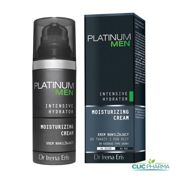 PLATINUM MEN CREME HYDRATANTE VISAGE ET CONTOUR DES YEUX 50ML
