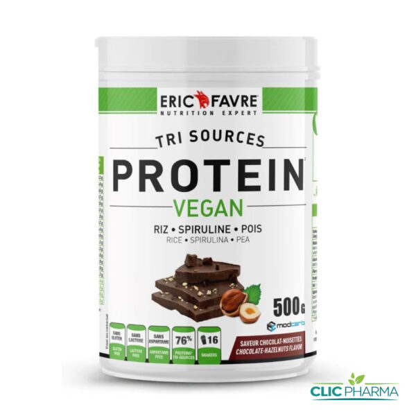PROTEIN VEGAN SAVEUR CHOCOLAT NOISETTES 500g
