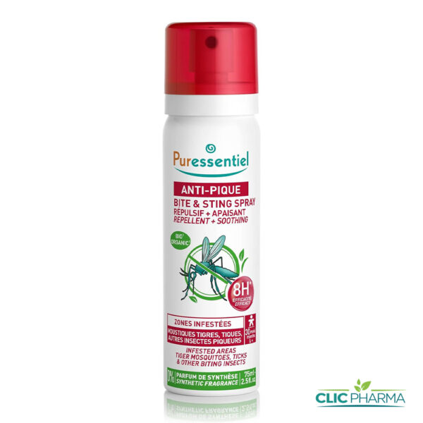 PURESSENTIEL SPRAY ANTI-PIQUE 75ML