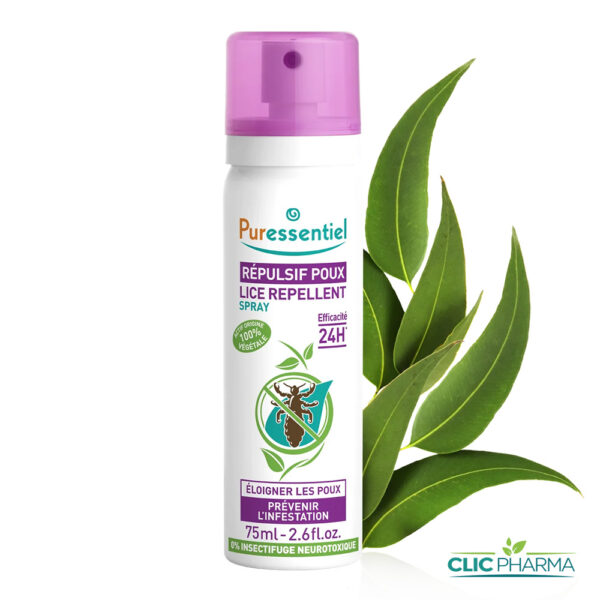 PURESSENTIEL SPRAY REPULSIF POUX 75ML