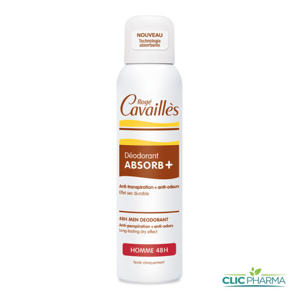 ROGE CAVAILLES DEO ABSORB+ HOMME SPRAY 150ML