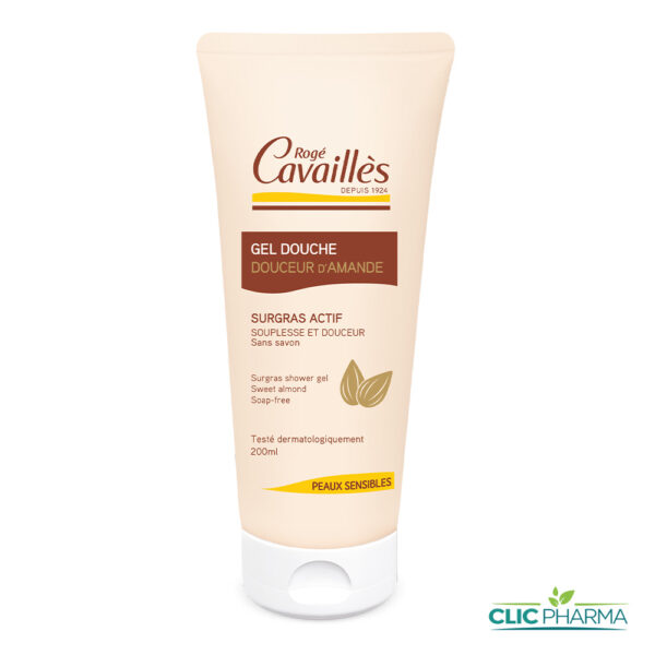 ROGE CAVAILLES GEL DOUCHE SURGRAS DOUCEUR D'AMANDE 200ML