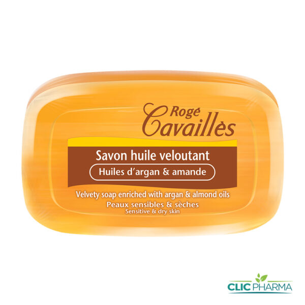 ROGE CAVAILLES SAVON HUILE VELOUTANT ARGAN & AMANDE 115GR
