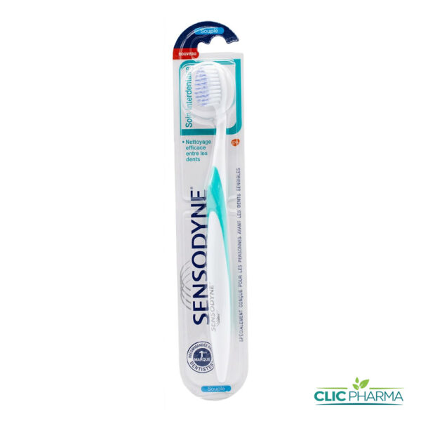 SENSODYNE BROSSE A DENTS SOIN INTERDENTAIRE SOUPLE