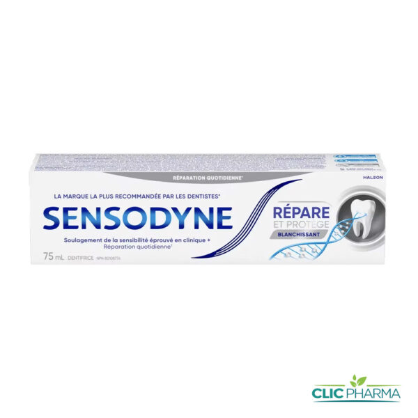 SENSODYNE DENTIFRICE REPARE & PROTEGE BLANCHEUR 75ML