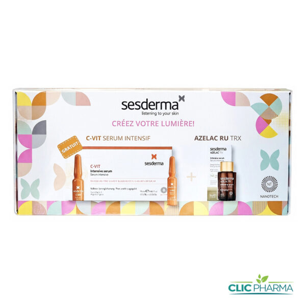 SESDERMA PACK AZELAC RU SERUM + C-VIT INTENSIVE (10 AMPOULES) GRATUIT