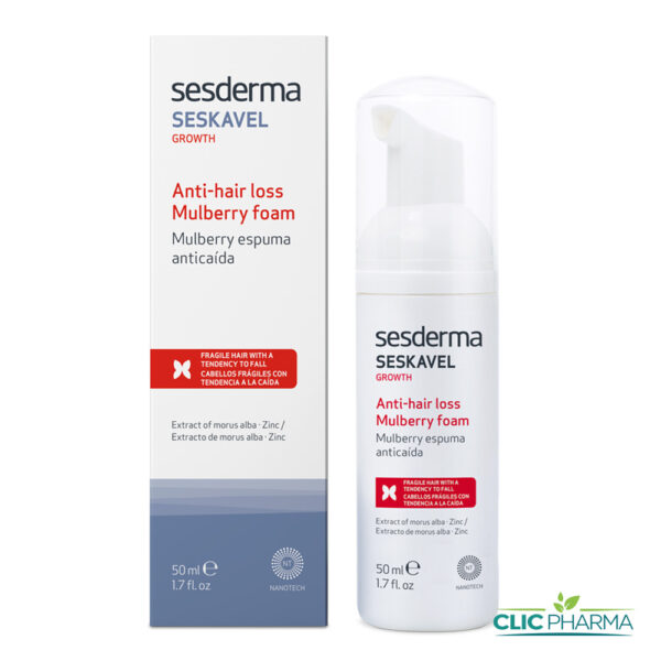 SESDERMA SESKAVEL MOUSSE ANTI-CHUTES 50ML