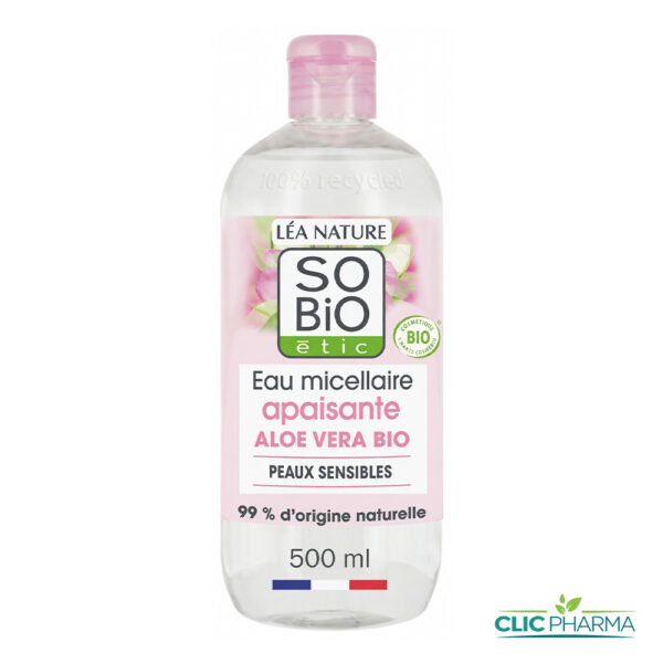 SO BIO EAU MICELLAIRE APAISANTE 500ML