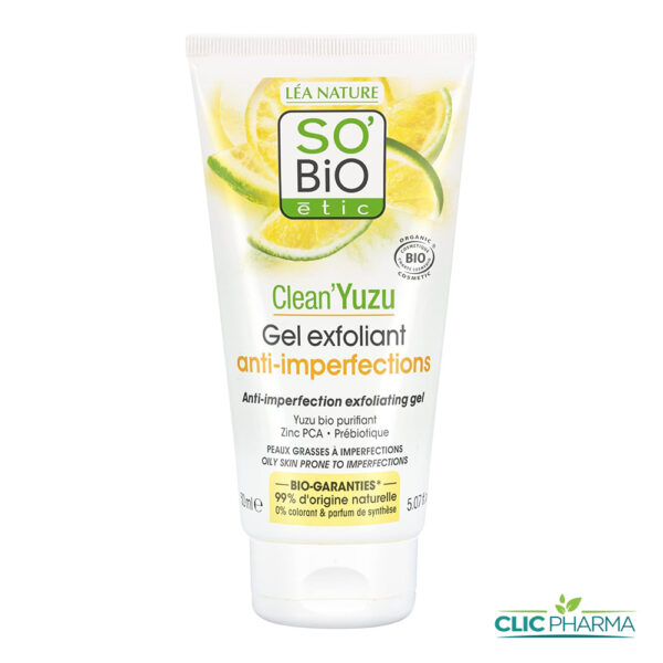 SO BIO GEL EXFOLIANT ANTI-IMPERFECTIONS 150ML
