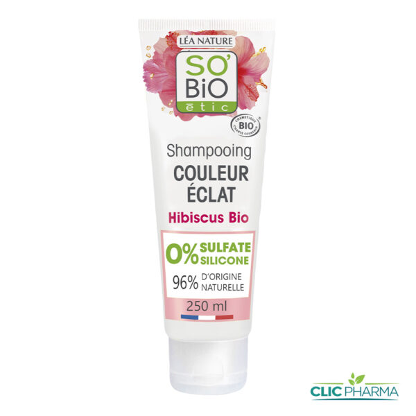 SO BIO SHAMPOING COULEUR ECLAT AU HIBISCUS 250ML