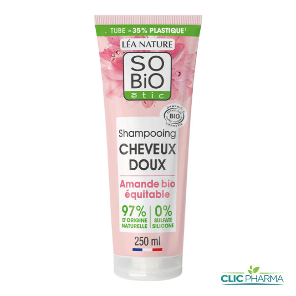 SO BIO SHAMPOING DOUCEUR A L'AMANDE 250ML