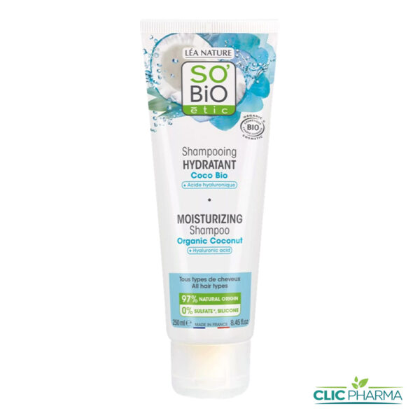 SO BIO SHAMPOING HYDRATANT COCO 250ML