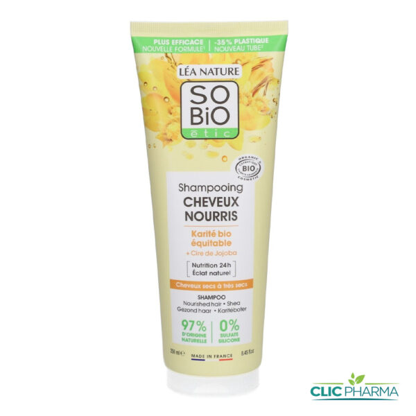 SO BIO SHAMPOING NOURRISSANT KARITE 250ML