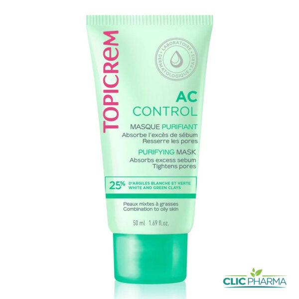 TOPICREM AC CONTROL MASQUE PURIFIANT 50ML