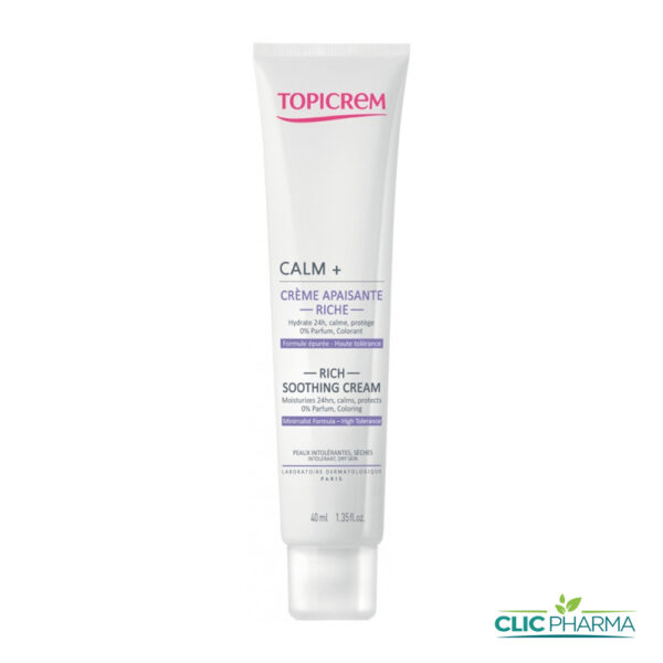 TOPICREM CALM+ CREME APAISANTE RICHE 40ML