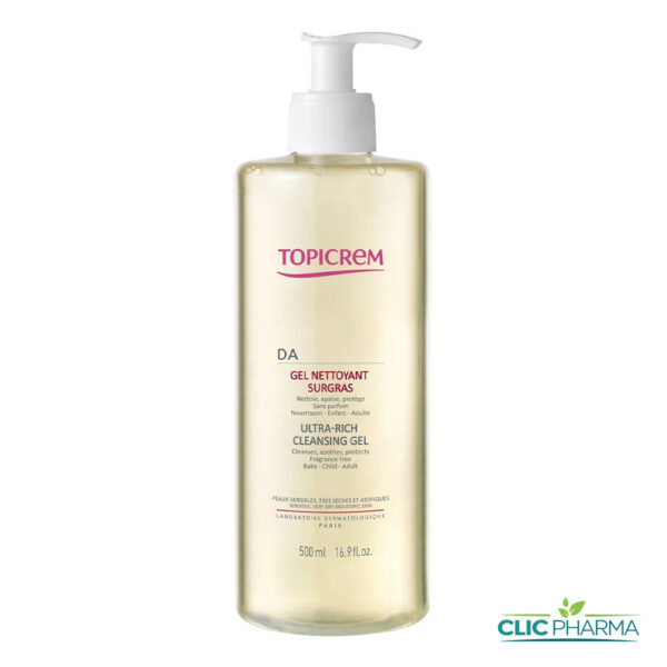 TOPICREM DA GEL NETTOYANT SURGRAS 500ML