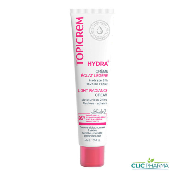 TOPICREM HYDRA+ CREME ECLAT LEGERE 40ML
