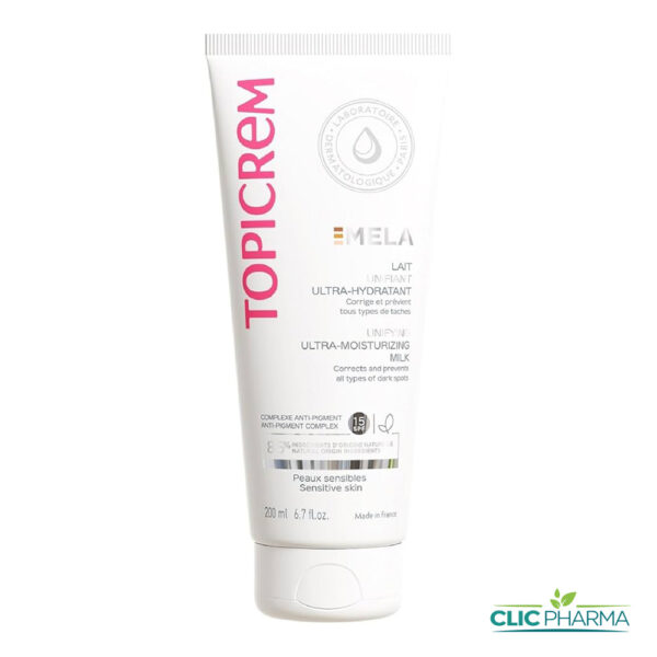 TOPICREM MELA LAIT UNIFIANT ULTRA HYDRATANT 200ML