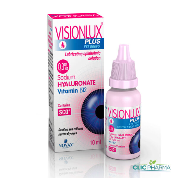 VISIONLUX PLUS GOUTTES OCULAIRES 10ML
