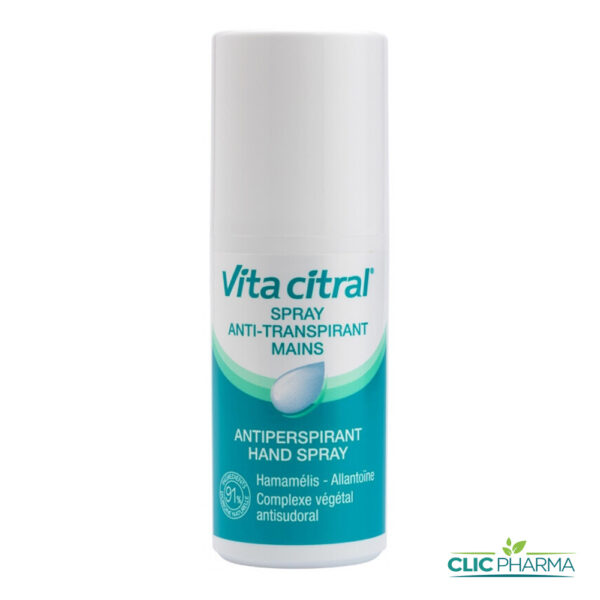 VITA CITRAL SPRAY ANTI-TRANSPIRANT MAINS 75ML
