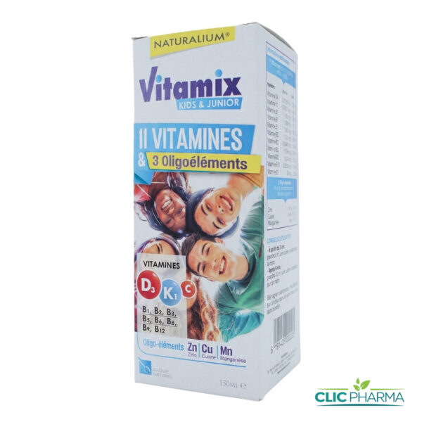 NATURALIUM VITAMIX KIDS & JUNIOR SIROP 150ML