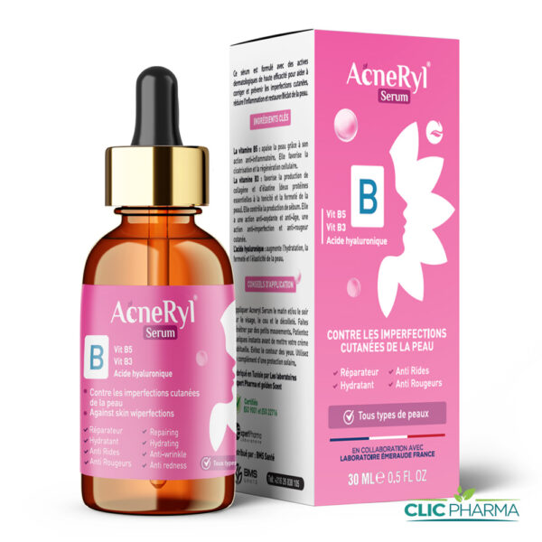 GLYCERIALL ACNERYL SERUM ANTI-IMPERFECTIONS VITAMINE B 30ML