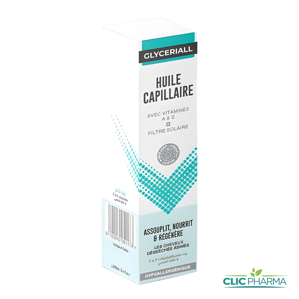 GLYCERIALL HUILE CAPILLAIRE VITS A E 100ML