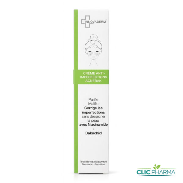 INNOVADERM ACNEBAK CREME ANTI-IMPERFECTIONS 40ML