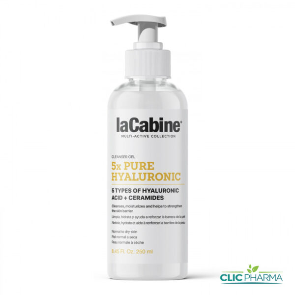 LACABINE GEL NETTOYANT 5X PURE HYALURONIC 250ML