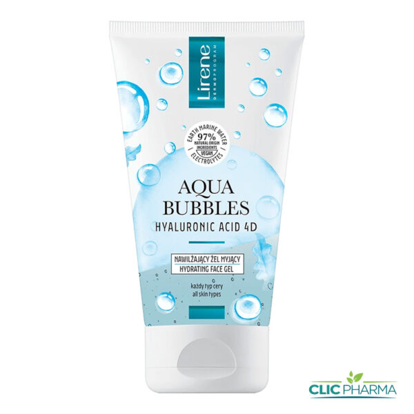 LIRENE AQUA BUBBLES GEL NETTOYANT 150ML