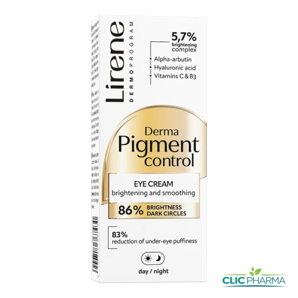 LIRENE DERMA PIGMENT CONTROL CREME ECLAIRCISSANTE CONTOUR DES YEUX 15ML