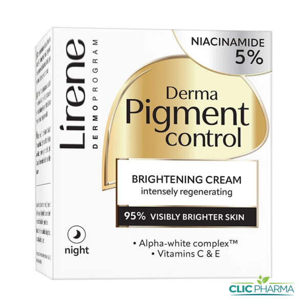 LIRENE DERMA PIGMENT CONTROL CREME DE NUIT ECLAIRCISSANTE 50ML