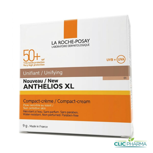 LA ROCHE POSAY ANTHELIOS XL COMPACT TEINTE 01 BEIGE SABLE SPF50+ 9GR