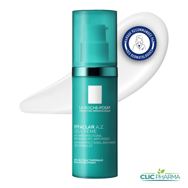 LA ROCHE POSAY EFFACLEAR A.Z GEL-CREME ANTI-IMPERFECTIONS 40ML