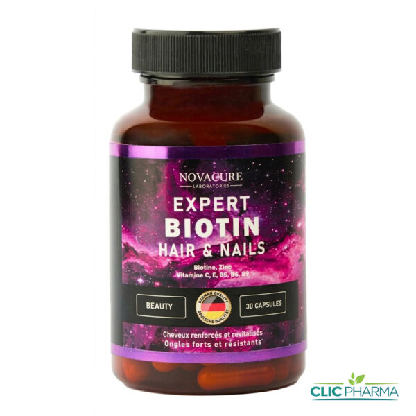 NOVACURE EXPERT BIOTIN HAIR & NAILS (30 CAPSULES)