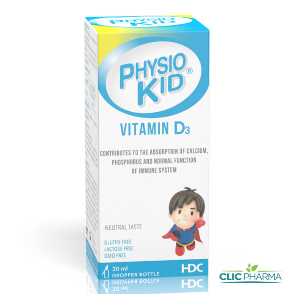 PHYSIOKID VITAMINE D3 GOUTTE 30ML